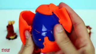 Playdough Surprise Egg Learn A Word!!! Disney Cars 2 Horse MINIONS Surprise Toys