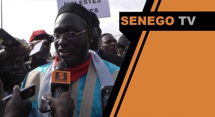Marche de L'opposition déclaration de Serigne Assane Mbacké