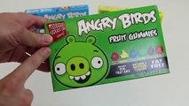 Angry Birds Fruit Gummy Candy - Learn Colors with Angry Birds!