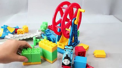 Thomas and Friends Train Tayo the Little Bus Garage Toy Surprise Eggs Learn Numbers Colors