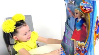 Kids Makeup Super Hero Girls Alisa Pretend Play with Dolls & DRESS UP Kids Funny Videos Collection