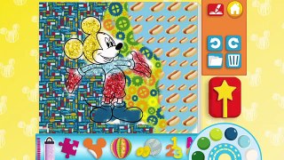 Jugando al divertido juego de pintar Disney Color Play con Mickey Mouse en Español