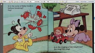 Baby Mickeys Book of Sounds (read aloud)