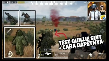 Cara Dapat Baju Ghillie Suit dan Senjata Langka di PUBG Mobile Quantum !