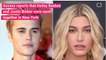 Newly Engaged Justin Bieber And Hailey Baldwin Spotted In NYC