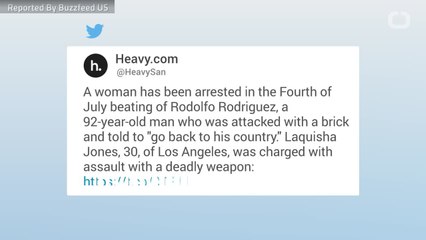 A Woman Has Been Arrested In The Beating Of A 92-Year-Old Man In Los Angeles