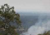 Helicopter Deployed to Fight Stoney Fire Burning Hundreds of Acres in California