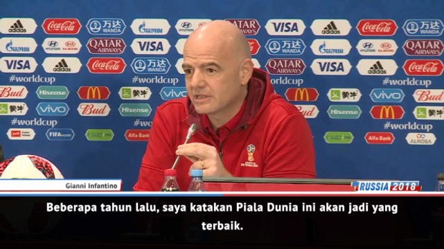 Ini Adalah Piala Dunia Terbaik - Infantino