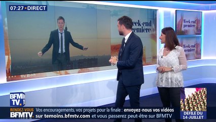 La météo pour ce samedi 14 juillet 2018
