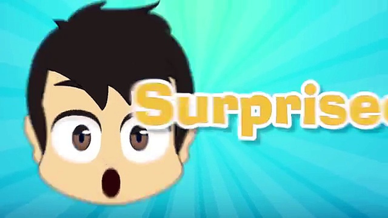 Learn Facial Expressions in English for Kids | Feelings, emotions in English for Children