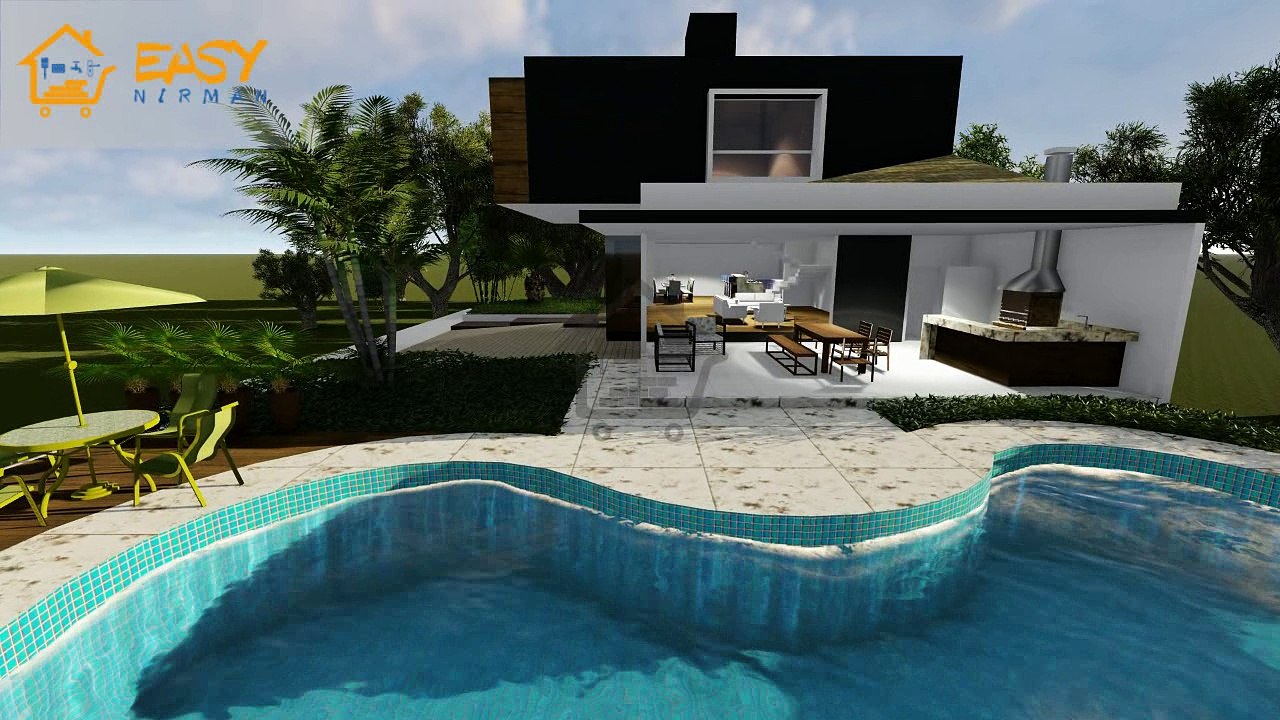 Stylish FarmHouse Architectural Design By Easy Nirman