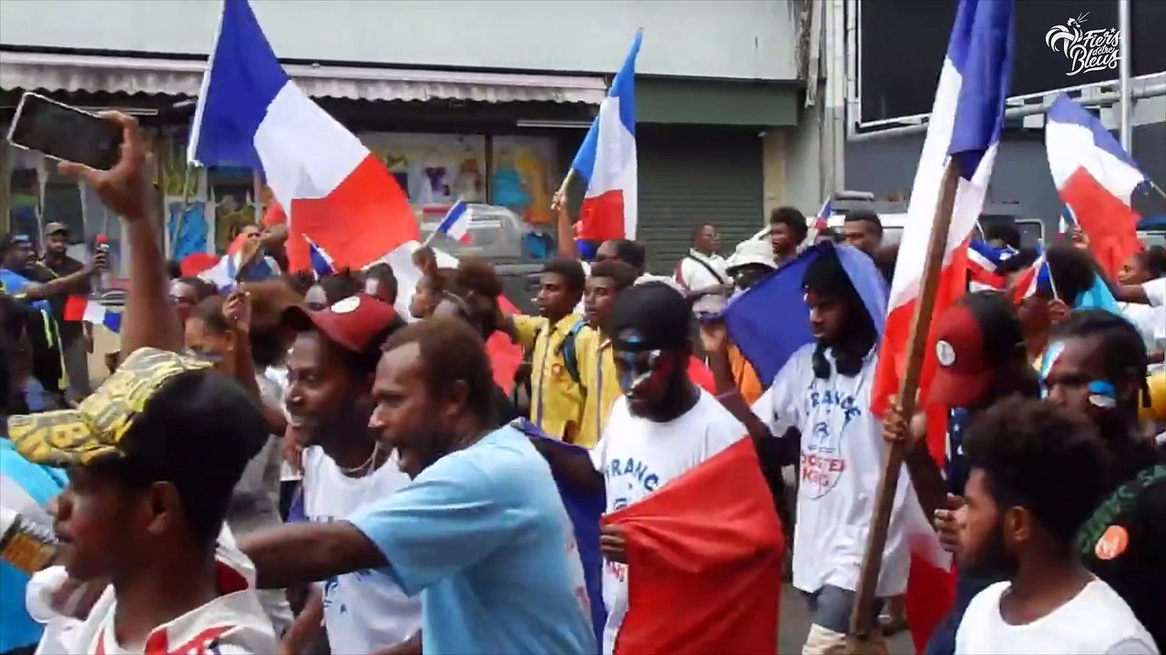 Soutien planétaire pour l'Equipe de France avant la finale de la Coupe du Monde  !