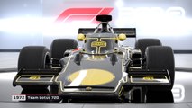 F1 2018 - Trailer voitures classiques