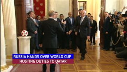 Russia hands over World Cup hosting duties to Qatar