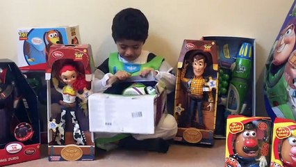 Toy Story GIANT Surprise Egg Opening - Buzz Lightyear, Woody, Jessie and Mr. Potato Head Toys