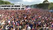 "On est champions du monde !" : la France explose de joie au coup de sifflet final