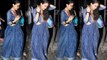 Sara Ali Khan Looks WOW! in Blue BOHO Dress outside Yoga Class | FilmiBeat