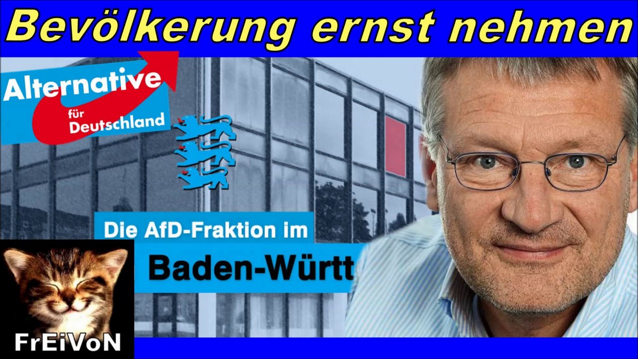 AfD * MEUTHEN: Politiker müssen die BEVÖLKERUNG ERNST NEHMEN