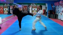 Kolları olmadan taekwondo şampiyonu oldu