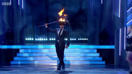 TRIMMED TO JUST FIRE HAT Stunt  The_John_Bishop_Show_-_4._Episode_4