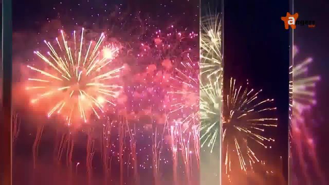 FEU D'ARTIFICE 140718 - Rediffusion du feu d'artifices de la ville d'Angers du 13 juillet 2018