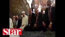 Başkan Erdoğan, Hacı Bayram Camii�nde Kur�an-ı Kerim okudu