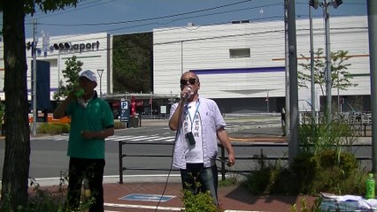 2018.7.14富士見市民文化会館キラリ☆ふじみでの抗議街宣・ノーカット