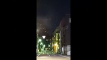 Glowing UFO Lights Caught on Camera over Japan UFO Attack Caught on Camera