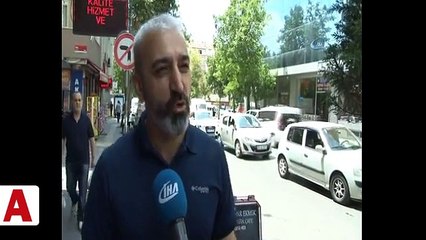 Ticari taksi kaza sonrası şaha kalktı