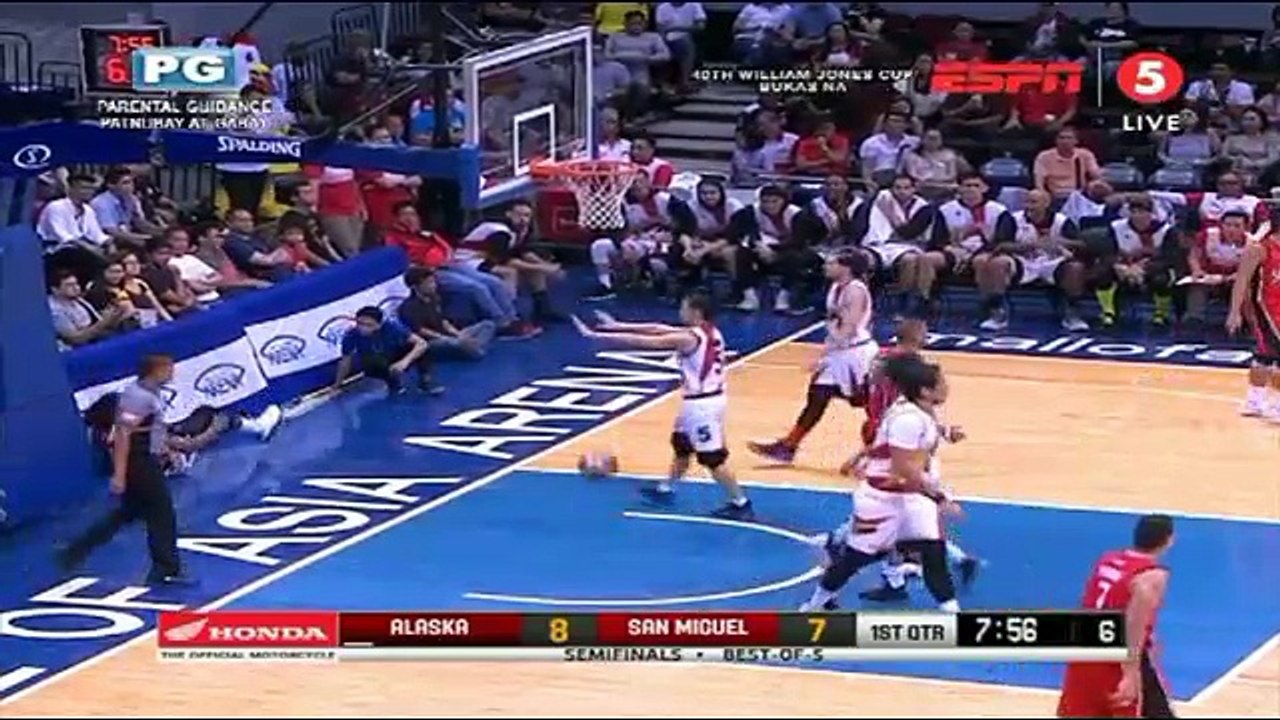 Alaska vs San Miguel July 14 2018 1Q