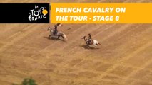 La cavalerie française sur le Tour / French cavalry on the Tour - Étape 8 / Stage 8 - Tour de France 2018