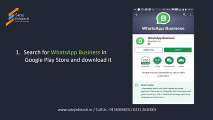 How to use WhatsApp Business App