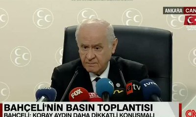 "Koray Aydın'a daha dikkatli konuşmasını tavsiye ederim"