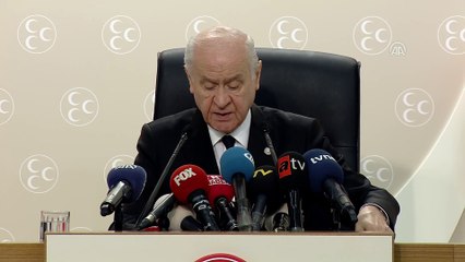 Bahçeli: 'Piyasalardaki oynaklık ve oyunlarla Türkiye'den taviz koparmaya kimsenin gücü yetmeyecektir' - ANKARA