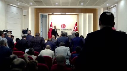 Bahçeli: "Mhp Tıpkı Anka Kuşu Gibi Küllerinden Yeniden Doğmuş, Milli Duruşuyla Bir Kez Daha Taraflı...