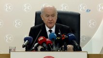 MHP Lideri Bahçeli:'Ülkemize yönelik algı operasyonları, sinsi oyunlar sandığa çarpmış ve tel tel dağılmıştır'