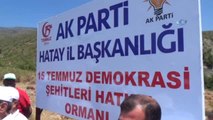 AK Parti'den 15 Temmuz Demokrasi Şehitleri Hatıra Ormanı