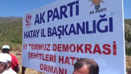 AK Parti'den 15 Temmuz Demokrasi Şehitleri Hatıra Ormanı