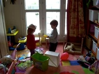 les enfants s'amusent