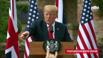 Trump Refuses To Take Question From CNN