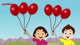 My Red Balloon | English Animated Nursery Rhyme