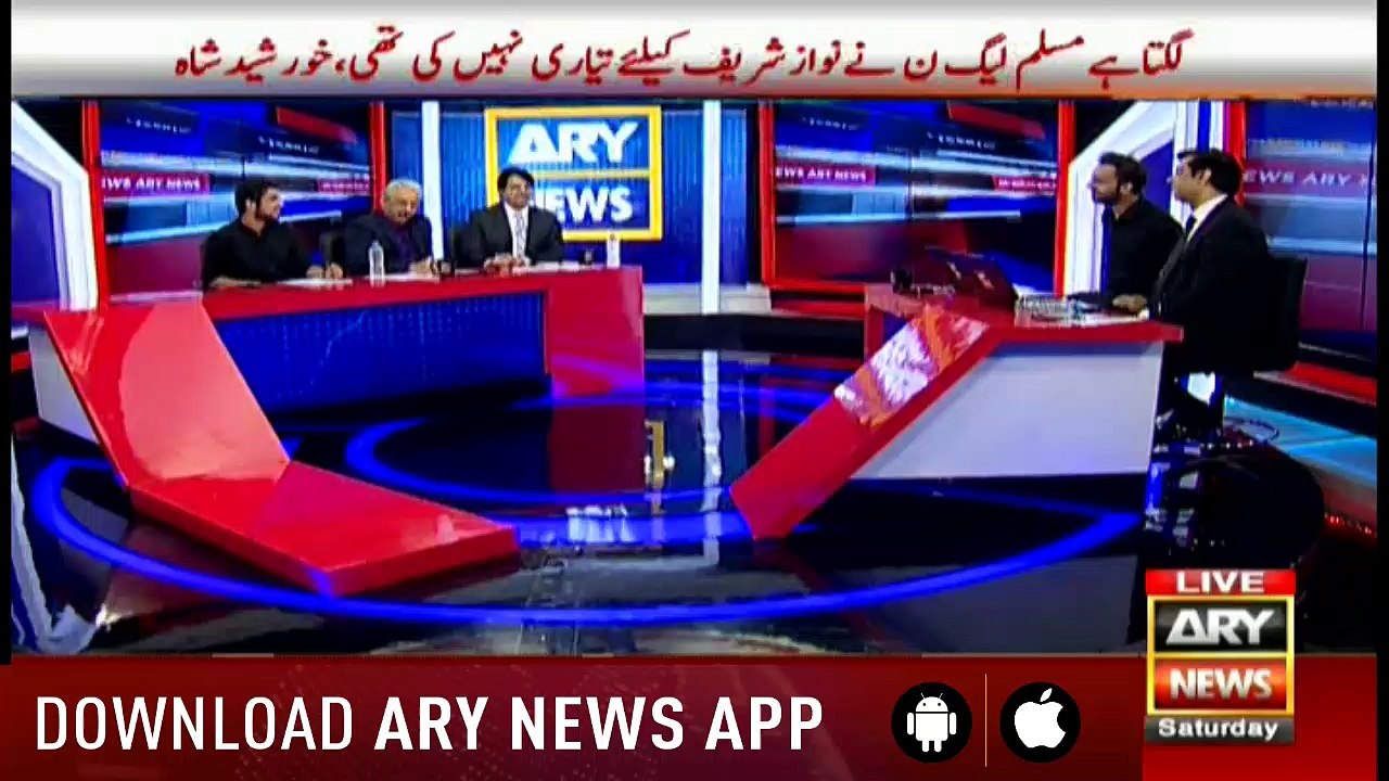 Transmission on Nawaz, Maryam shifted to Adiala jail on corruption charges 5pm to 6pm with Arshad Sharif & Waseem Badami 14th July 2018