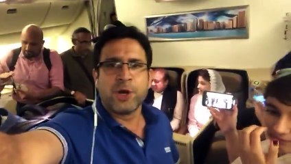 After landed at Lahore Nawaz Sharif dont want to come outside NAB forced them