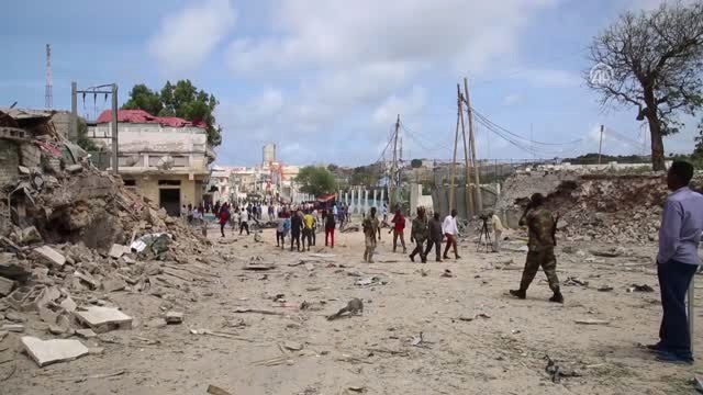 Somali'de Cumhurbaşkanlığı Sarayı Yakınlarında Bombalı Saldırı - Mogadişu