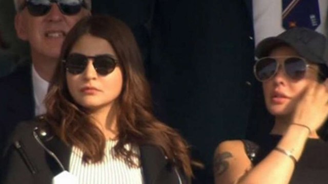 India vs England 2nd ODI : Anushka Kisses Kohli In England Match