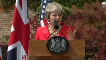Prime Minister Theresa May Defends Brexit Deal With Trump