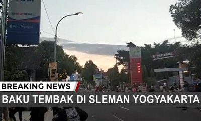 Baku Tembak di Sleman Yogyakarta