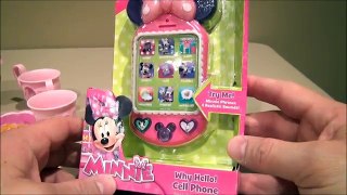MINNIE MOUSE BOW-TIQUE WHY HELLO TOY SMART PHONE VIDEO REVIEW