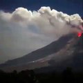 Viral,detik detik gunung Merapi meletus