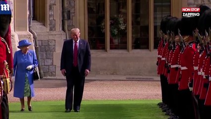 Donald Trump en Angleterre : A peine arrivé, il a enfreint le protocole ! (Vidéo)